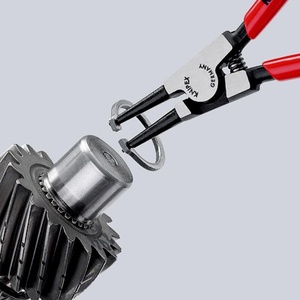 Pince à circlips polie KNIPEX a 1 pour outils d'atelier sur diamètres de tiges de 10 à 25 mm - Product Image 4