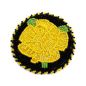Posavasos Redondos Bordados con Cuentas Hechos a Mano, Personalizados, para Bebidas, Decoración del Hogar, Gran Venta - Product Image 6