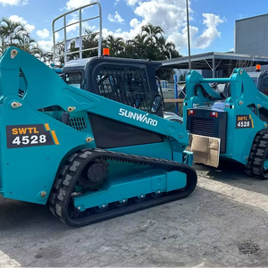 Sunward SWTL4528 2024 Compact Track Skid Steer avec moteur Kubota et cabine fermée pour le terrassement et le chargement de matériaux - Product Image 3