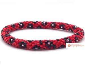 Pulseras de cuentas de cristal Unisex de calidad superior Nueva moda Estilo religioso Diseño de diamantes de perlas Ampliamente exportado para aniversarios - Product Image 1