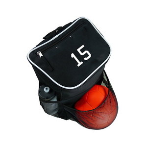 Bon marché Sac à dos avec logo pour hommes École Sports décontractés Voyage Gym Équipe de jeunes Formation Football Sacs à dos - Product Image 4