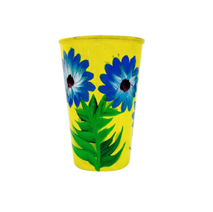 Vasos de chupito impresos en cobre para bares y restaurantes Vasos de diseño de flores de cerveza de sublimación en blanco impresos - Product Image 1