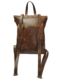 Meilleure qualité Designer Luxury Collection Buffalo Leather Vintage Roll On Sac à dos Sacs personnalisés - Product Image 2