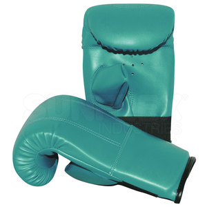 Gants de boxe en cuir et PVC pour les arts martiaux et la boxe, fabriqués au Pakistan en 2025, équipement sportif professionnel, à lacets - Product Image 1