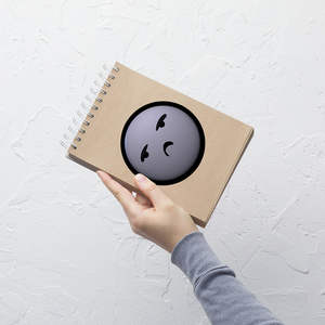 Pegatina de vinilo de dibujos animados IW Comics para Emoji, pegatina de PVC impermeable con diseño de muñeco de palitos triste para regalos promocionales - Product Image 1