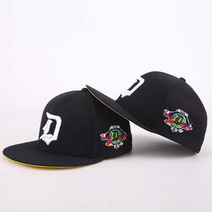 Casquettes Snapback Sportives Personnalisées à Visière Plate avec Broderie 3D et Logo – Respirantes, Imperméables, Vente en Gros, Style Hip Hop, Ajustées, Unisexe - Product Image 1