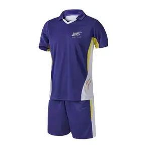 Preço de fábrica em estoque, uniforme de voleibol personalizado seu próprio conjunto de uniforme de esportes