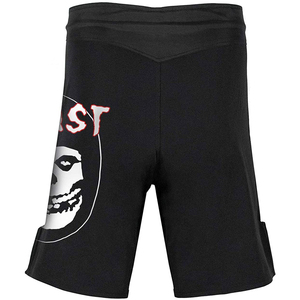Shorts d'entraînement MMA en tissu respirant, construction renforcée, taille élastique, flexibilité - Product Image 4