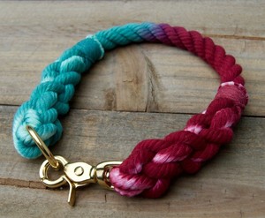 Dark Color Small Rope Dog Collar Cotton Dog Rope <b>Leash</b> - Product Image 1