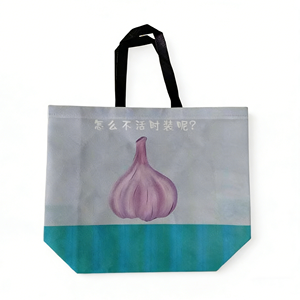 RPET Non-Woven Cartoon Pattern Casual <b>Bags</b> with Other Closure <b>Medium</b> Size - Product Image 4