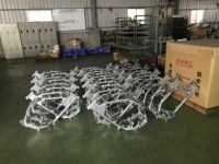 Rangka Motor Baja Putih Baru Berkualitas Tinggi untuk Motor Trail Off-road OEM ODM Pengelasan Otomatis Merek CPI Bersertifikasi ISO 9001