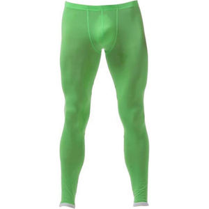 Leggings de yoga confortables pour hommes Vêtements de fitness Usage quotidien Taille élastique avec leggings en matériau personnalisé avec votre propre logo - Product Image 1