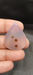 Venta al por Mayor de UDGEMS, Cabujón de Ágata Natural de Montana, Joyería Blanca Hecha a Mano de Jaipur, MOQ 100g, Tamaños Variados, Comprar en Línea - Product Image 4
