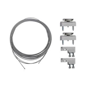 Synchroniseur de porte à 2 ailes pour Hafele Slido Classic System (pour la version sans frein) aile de porte en verre - Product Image 1