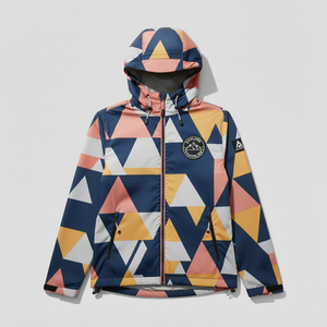 Chaqueta Bomber Cortavientos Personalizada para Equipos - Teñido Liso, Invierno, Vintage, Impermeable, Cortavientos, Decoración con Apliques, 100% Poliéster - Product Image 6