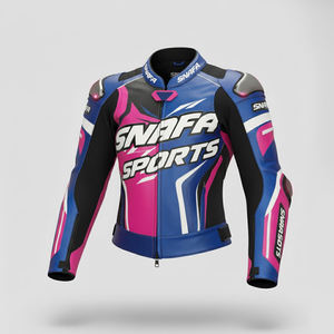 Chaqueta de Motociclista de Cuero para Hombre de Primera Calidad con Logotipo Personalizado, Nuevo Diseño, Chaquetas de Motocicleta Perfectas para Motociclismo Deportivo - Product Image 1