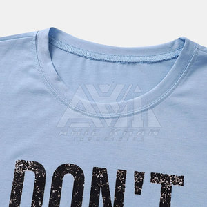 T-shirt pour homme à col rond et manches courtes, impression sérigraphique, tee-shirt graphique décontracté, logo personnalisé OEM ODM - Product Image 3