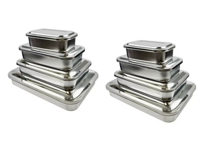 ถาดเครื่องมือทันตกรรมกล่องสี่เหลี่ยมภาชนะฆ่าเชื้อทางการแพทย์ถาดฆ่าเชื้อทางทันตกรรม - Product Image 5