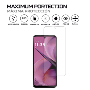 ฟิล์มกันรอยหน้าจอ ANTISHOCK สำหรับโมโตโรล่า โมโต G55 5G ฟิล์มป้องกันระดับพรีเมียม - Product Image 2