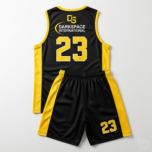 Uniforme de entrenamiento de baloncesto juvenil para hombres de alta calidad, conjunto deportivo de alta intensidad, venta al por mayor directa de fábrica, gran oferta, servicios OEM - Product Image 2