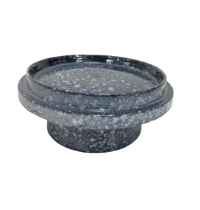 Bol à salade en aluminium classique fini en marbre pour la maison et l'hôtel bol de service utilisé pour la cuisine et la table - Product Image 4