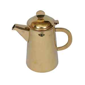 Jarras y jarras de agua de latón de diseño Mughal con cucharas de metal pulido utensilios oficiales para servir agua - Product Image 4