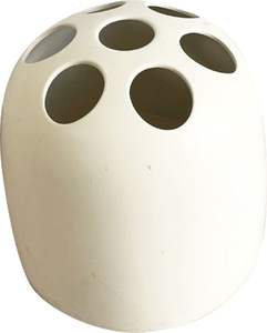 Porte-parapluie design vintage de qualité créative et support métal fer couleur blanche pour la décoration de la maison en plein air à bon prix - Product Image 1