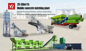 YILI 25m3 60m3 kaliteli yeni küçük <span class=keywords><strong>RMC</strong></span> beton Baching bitki Mini hazır karışım islak toplu çimento beton karıştırma harmanlama santrali - Product Image 6