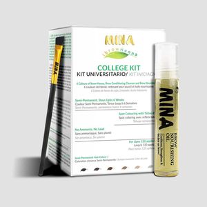 Meilleur kit de sourcils au henné à base de plantes Kit de teinture universitaire pour les cosmétiques de beauté et les sourcils sous forme de poudre fabriqués en Inde - Product Image 1