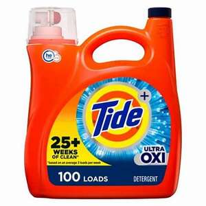 Suavizante de Telas Líquido Tide Ultra Oxi Boost, 84 oz líquidas, 59 Lavados, Quitamanchas Avanzado, Fragancia Antibacteriana - Product Image 3