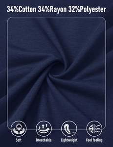 Camiseta sin mangas urbana para hombre, transpirable, ecológica, de secado rápido, tejido arejado, tacto suave, ligera, elástica, para uso diario - Product Image 5