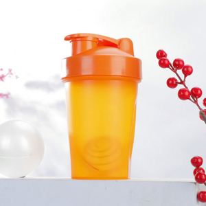 Shaker à protéines en plastique Jupeng 401-500ml avec couvercle à charnière, réutilisable, étanche, pour la salle de sport, les voyages en plein air - Product Image 3
