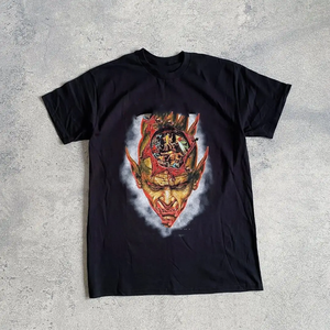 Fabricant de vêtements coupe ample logo personnalisé graphique DTG T-Shirt Vintage 100% coton lourd surdimensionné T-shirt pour hommes - Product Image 3
