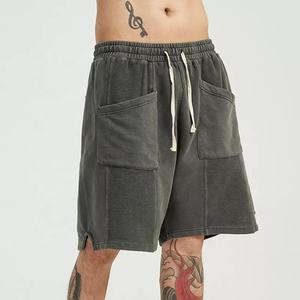 Vente en gros de Shorts pour hommes, coupe cousue, poche, nouveau short décontracté, pantalons de sport pour hommes - Product Image 3
