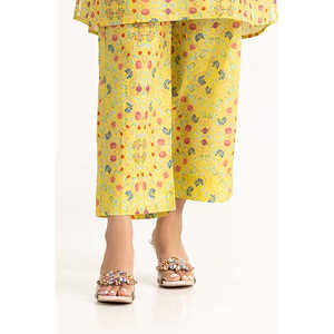 Pantalones Casuales de Pierna Ancha para Mujer, Cintura Media, Transpirables, Estampados, Modelo WGK-TRS-DP-470 - Product Image 2