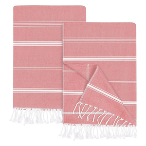 Ensembles tissés rayés de serviette de bain à séchage rapide Serviette de plage de golf-Fournisseur OEM pour détaillants et grossistes - Product Image 3