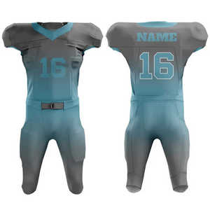 Servicio OEM, Uniforme de Fútbol Americano de Alta Calidad, 100% Poliéster, Transpirable, de Secado Rápido, Talla Grande, Sublimado, Estampado, para Verano - Product Image 6