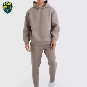 Chándal Deportivo con Capucha para Hombre, Diseño Personalizado de Alta Calidad OEM, Patrón Sólido, Ropa Urbana de Invierno, 100% Algodón, Secado Rápido, Forro Polar Transpirable - Product Image 5