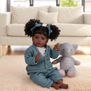 Babeside Offerta Speciale Celina Bambola Reborn Realistica Neonato Bambina Realistica in Morbido Vinile Mini Giocattolo Fashion con Busto in Stoffa - Product Image 4