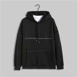 Nouveaux sweats à capuche unisexes personnalisés de haute qualité, sweats simples pour hommes en polyester 100% - Product Image 2