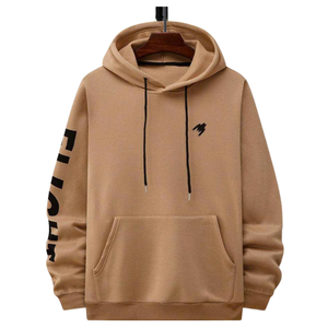 Custom Unisex Streetwear <b>Hoodie</b> Warm Fleece Fabric with Full Logo and Pattern Customization Options Made In Viet Nam - Product Image 1