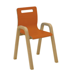 Anka Chaise en bois de haute qualité pour enfants, maternelle, surface stratifiée pour salon, cuisine, vente en gros de meubles, chambre d'école - Product Image 1