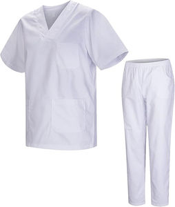 Uniformes de gommage d'infirmière de haute qualité uniformes du personnel hospitalier vente en gros à des prix abordables service OEM disponible fabriqué au Pakistan - Product Image 1