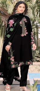 Nuevo traje pakistaní Fox Georgette con Stanton interior viscosa seda inferior gasa impresión Digital traje colección - Product Image 2