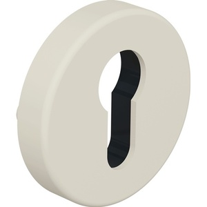 HEWI 306.23PB 99 Paire de rosettes de clé en plastique 99, épaisseur de l'écusson 10,5 mm, porte-clés de qualité BB Round - Product Image 1