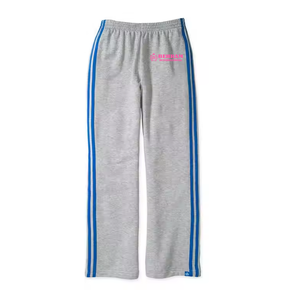 Pantalon de survêtement ample pour homme, bordeaux, avec surpiqûres contrastées, cordon de serrage à pompons, taille élastique, logo personnalisé, style streetwear - Product Image 1