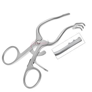 เครื่องดึงกล้ามเนื้อแบบ WIEGAND |   คู่มือการใช้งาน |   110 มม. |   ใบมีดซ้ายคม |   3 ฟันด้านขวา |   ความยาวในการใช้งาน 4 นิ้ว |   เครื่องมือผ่าตัดหู คอ จมูก | - Product Image 1