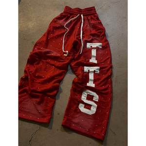 เสื้อแจ็กเก็ตมีซิปปักลายแบบพรีเมี่ยมกางเกงวอร์มเอวสองขาตรงกรดและชุดเสื้อฮู้ดกันเหงื่อซีดจาง - Product Image 6