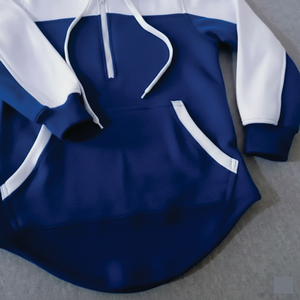 Custom Heavyweight Cotton Oversized Pullover Drop Shoulder Blank <b>Plain</b> <b>Sweatshirt</b> Men's Hoodie - Product Image 3