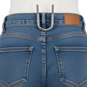 Metal U Shape Garment Clips for Trousers Strong Steel Material Durable Grip Secure <b>Hold</b> Clothing Accessories <b>Pants</b> Display Tools - Product Image 4